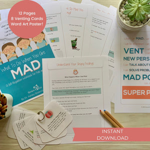 What to Do When You Are Mad: A Self-Regulation Workbook for Kids and Their Parents