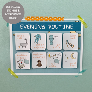 Daily Routine Charts for Toddlers and Kids